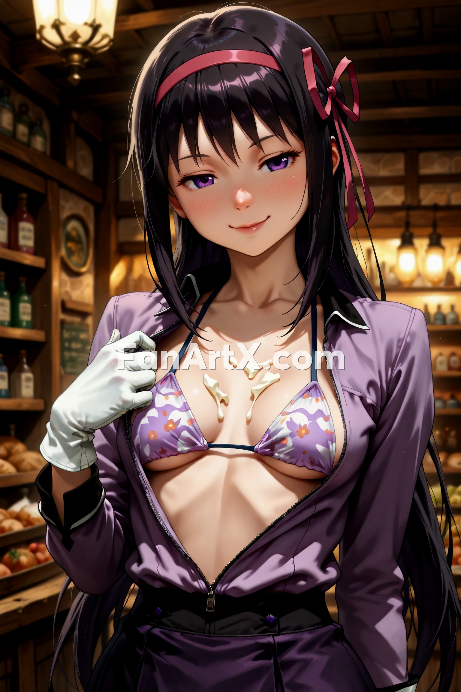 Akemi Homura Puella Magi Madoka Magica Fanart 2341069